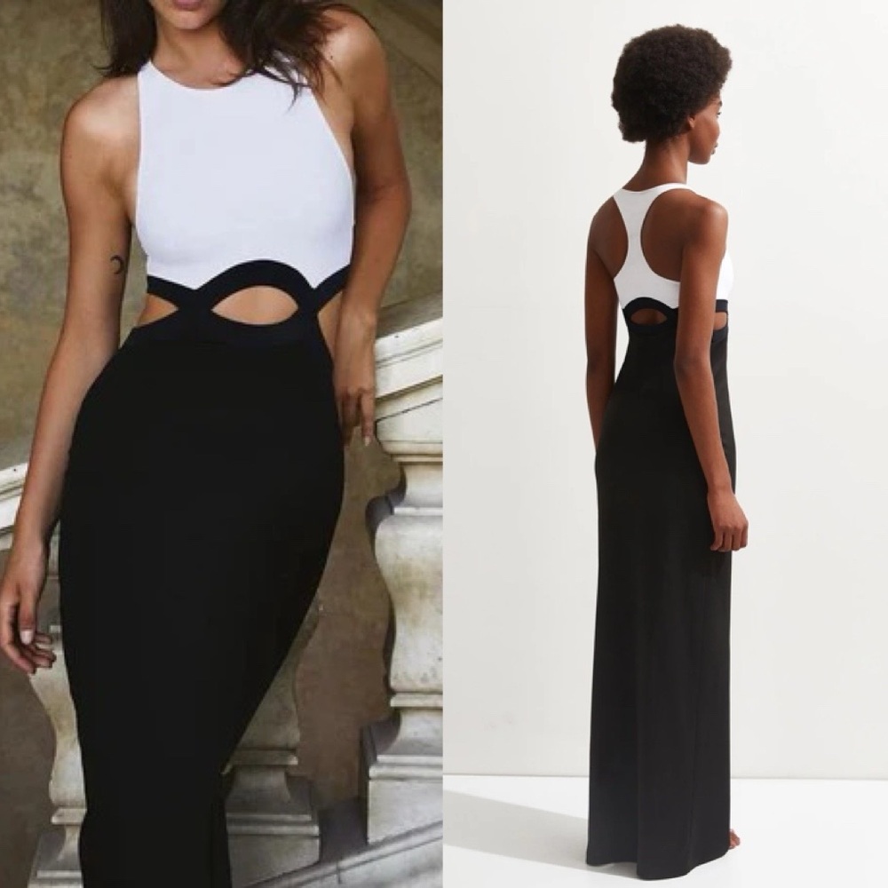 OYE SWIMWEAR ELVAN DRESS HIGH NECK Resort wear Pool coverup dress